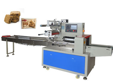 304 Stainless Steel Flow Packaging Machine For Oatmeal Bar High Performance